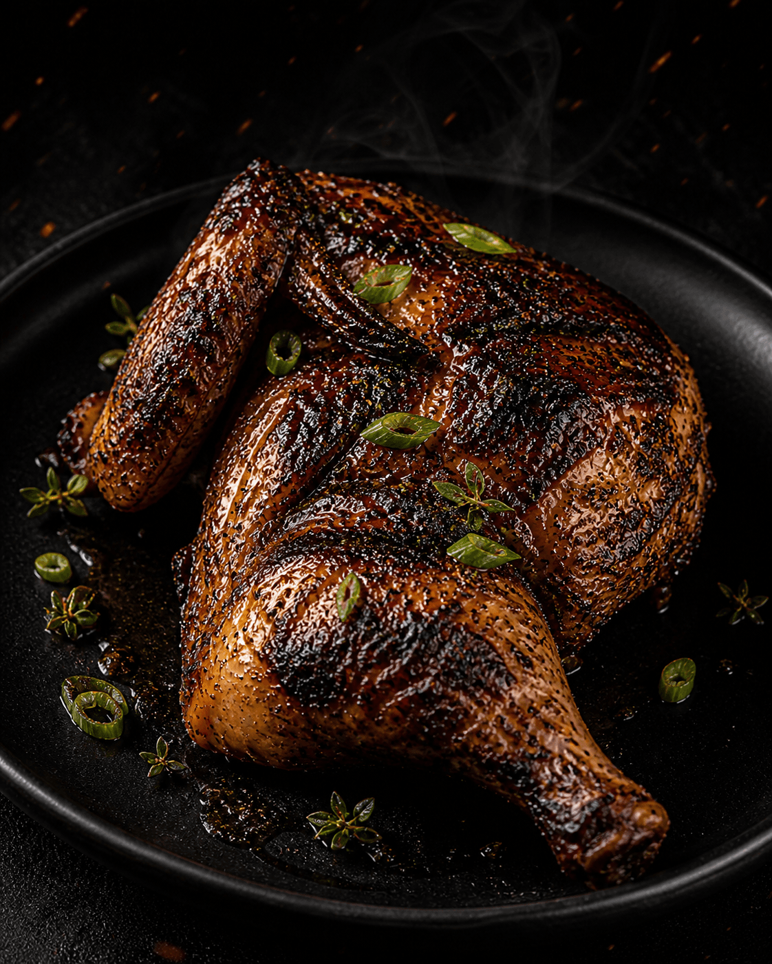 Half jerk chicken